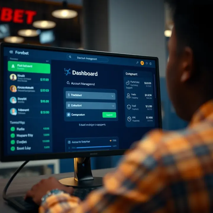 Mobile device screen with Forebet app installation page open on an Android smartphone