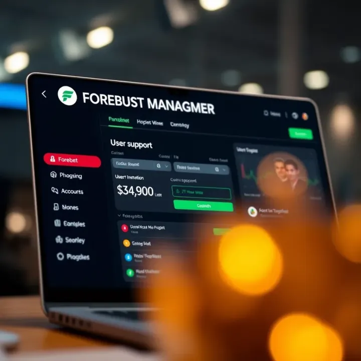 Interactive digital dashboard displaying football betting tips and accuracy indicators
