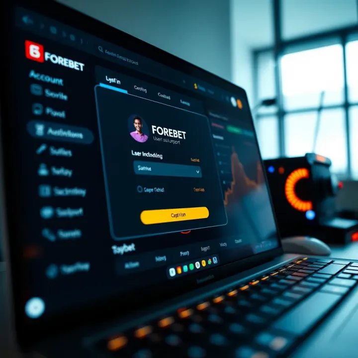 User navigating football prediction features on Forebet website
