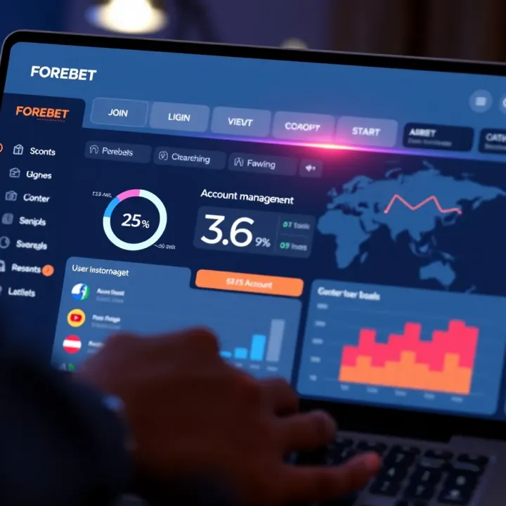 Interface showing live football match streaming with match details and player statistics