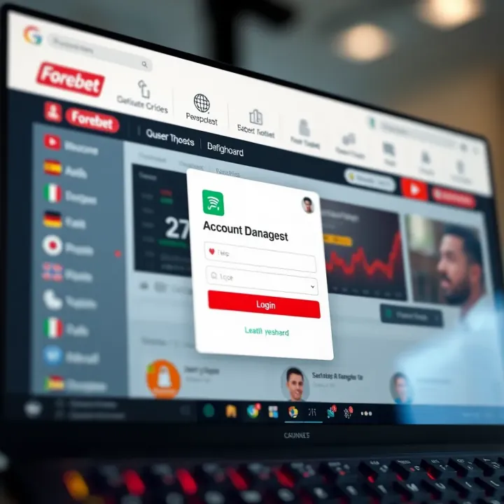 Guide to Creating an Account on Forebet in Nigeria User registering on Forebet platform using a mobile device in Nigeria