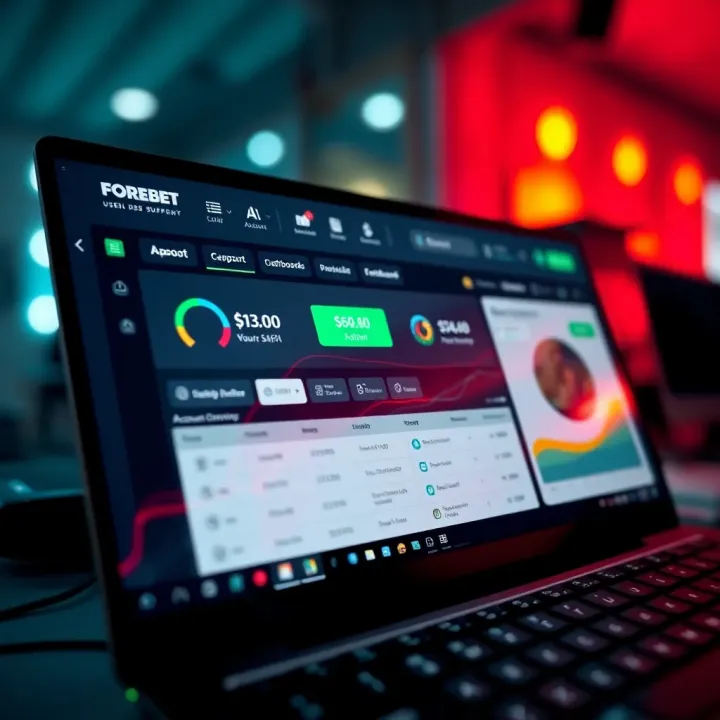 Mobile phone displaying Forebet's football predictions interface on screen