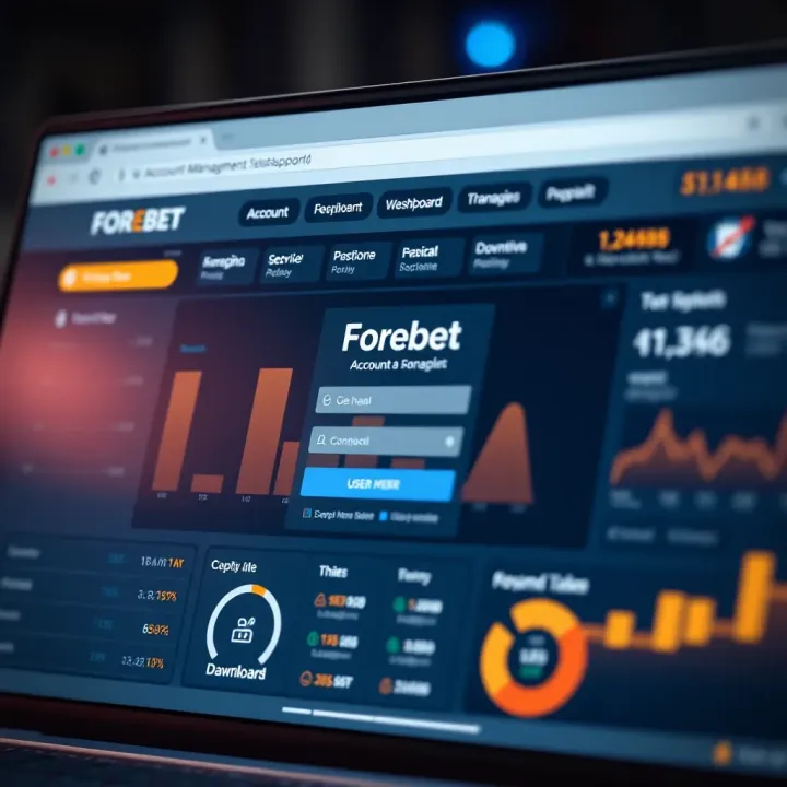 Managing Betting Funds Securely on Forebet Secure digital wallet on Forebet platform with a clear display of deposited funds in Nigerian Naira