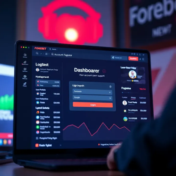 Dashboard interface of Forebet showing live sports betting odds and predictions on various football matches