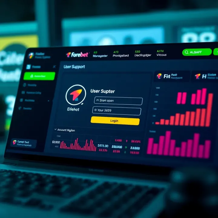 Overview of Minimum Stake Options on Forebet Platform Illustration of a digital betting platform showing minimum stake options and user interface elements